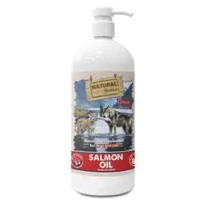 Natural Greatness zalmolie 500 ml – voor honden en katten - Afbeelding 1