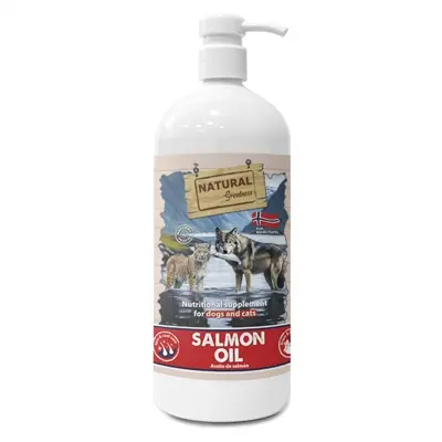 Natural Greatness zalmolie 500 ml – voor honden en katten