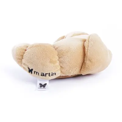 Martin hondenknuffel croissant 19 x 15 x 7 cm – gerecycled pluche
