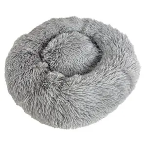 Sazzz hondenmand Fluffy lichtgrijs 52 x 52 x 13 cm - Afbeelding 1