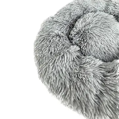 Sazzz hondenmand Fluffy lichtgrijs 52 x 52 x 13 cm