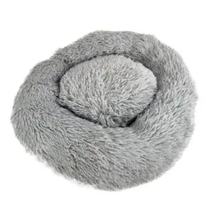 Sazzz hondenmand Fluffy lichtgrijs 65 x 65 x 15 cm - Afbeelding 1