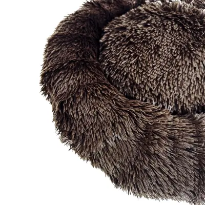 Sazzz hondenmand Fluffy bruin 65 x 65 x 15 cm