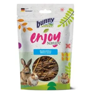 Bunny Nature Enjoynature wilgenhout 100 g – knaagsnack voor knaagdieren - Afbeelding 1