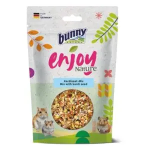 Bunny Nature Enjoynature kardizaad mix 120 g – kleine knaagdieren - Afbeelding 1