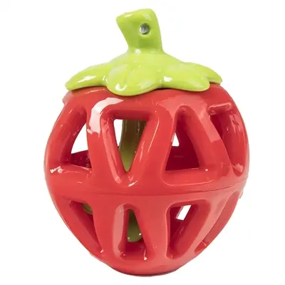 Fofos Fruity-Bites snackbal aardbei 11 x 9 x 7 cm – treat dispenser