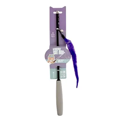 Easypets uitschuifbare kattenhengel Worm paars 26-80 cm - Afbeelding 6