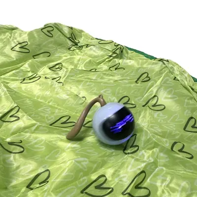 Fofos hoes voor Magic Ball kat groen 73 cm – inklapbaar