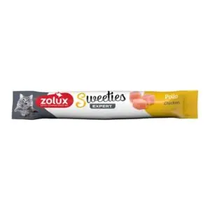 Zolux Sweeties Expert Creamy Stick kattensnack kip 14 g - Afbeelding 1