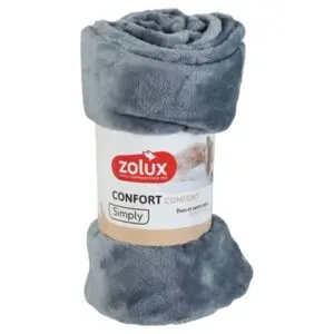 Zolux hondendeken Cocoon fleece grijs 120 x 80 cm - Afbeelding 4