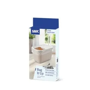 Savic Bag It Up Hop In Giant kattenbakzakken 12 x 5 x 25 cm – 6 stuks - Afbeelding 1