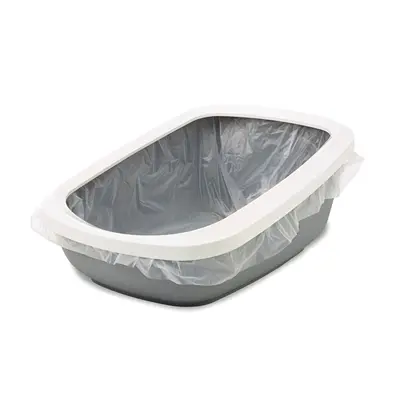 Savic kattenbakzakken Bag It Up Jumbo – 6 stuks, voor grote kattenbakken