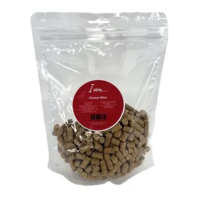 I Am hondensnack Chicken Bites 400 g – 91,5% kipfilet