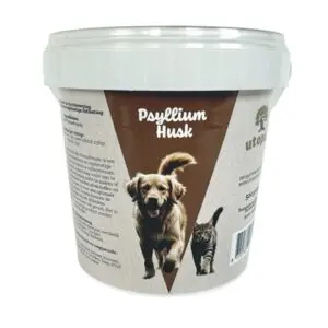 Utopia psyllium husk 500 g – vezelrijk supplement voor hond en kat - Afbeelding 4