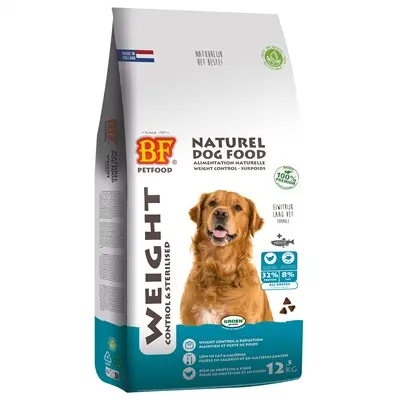 BF Petfood hondenvoer Weight Control & Sterilised 12,5 kg – tarwevrij