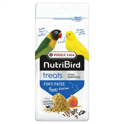 Nutribird Treats Forti Patée Power Fusion 250 g – eivoer huiskamervogels