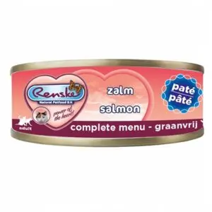 Renske kattenvoer paté zalm 24 x 70 g – graanvrij - Afbeelding 4