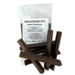 I Am Dental Sticks kip S 105 g – kauwsnack voor honden, 7 stuks - Afbeelding 1
