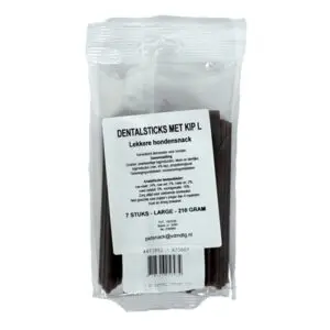 I Am Dental Sticks met kip L 210 g – 7 kauwsticks voor honden - Afbeelding 2