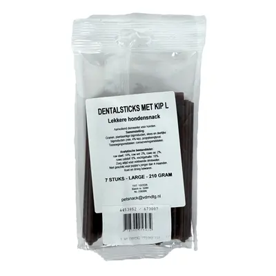 I Am Dental Sticks met kip L 210 g – 7 kauwsticks voor honden