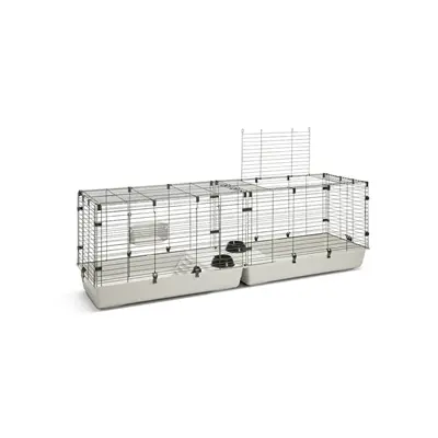 Savic Cubix 200 knaagdierkooi zwart/lichtgrijs 200 x 50 x 63,5 cm - Afbeelding 6