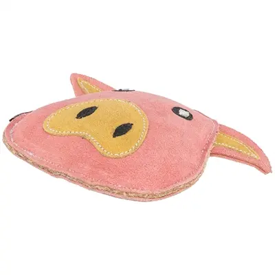 Trixie varken leer 19 cm – hondenspeeltje met piepgeluid - Afbeelding 5
