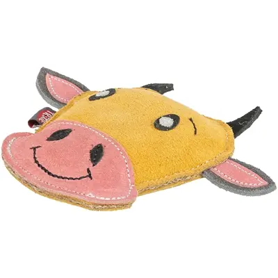 Trixie koe leer 17 cm – compact hondenspeeltje van echt leer - Afbeelding 5