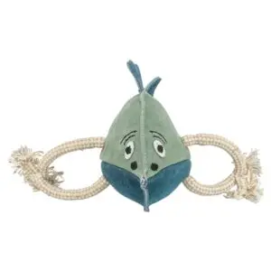 Trixie vis leer met touw 28 cm – hondenspeeltje zonder piepgeluid - Afbeelding 4