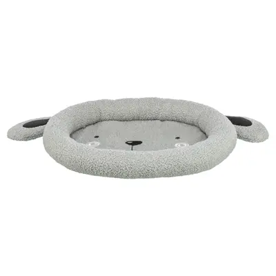 Trixie hondenmand Junior grijs 50 x 40 cm – teddystof, voor puppy's