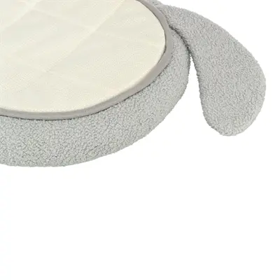 Trixie hondenmand Junior grijs 50 x 40 cm – teddystof, voor puppy's - Afbeelding 8