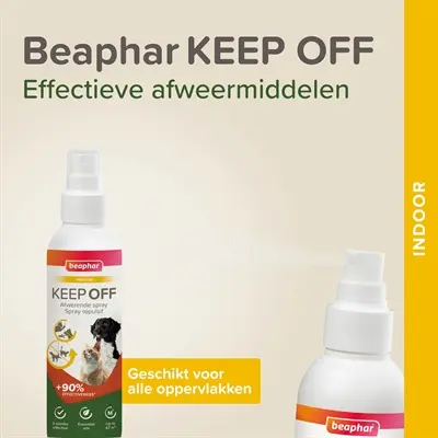 Beaphar Keep Off spray indoor 200 ml – afschrikmiddel voor binnenshuis