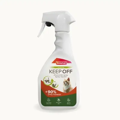 Beaphar Keep Off spray outdoor 500 ml – kattenafschrikmiddel voor buiten