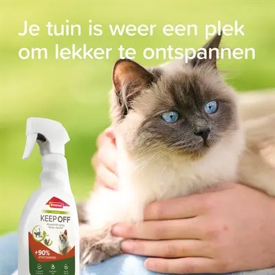 Beaphar Keep Off spray outdoor 500 ml – kattenafschrikmiddel voor buiten - Afbeelding 11