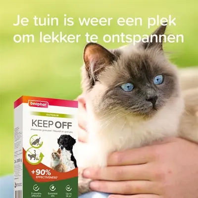 Beaphar Keep Off granulaat 2 x 200 g – afschrikmiddel voor honden en katten - Afbeelding 12