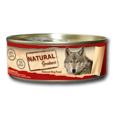 Natural Greatness hondenvoer kipfilet 156 g – aanvullend natvoer