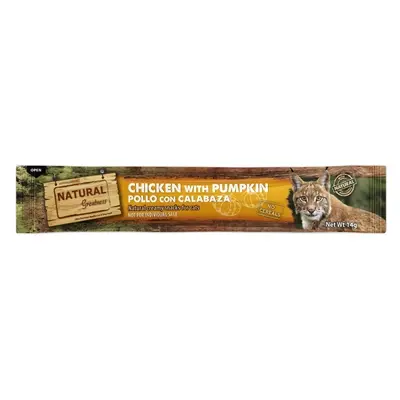 Natural Greatness kattensnack kip met pompoen 4 x 14 g – Digest Support