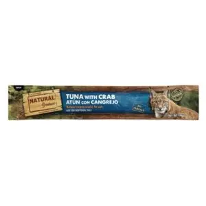 Natural Greatness kattensnack tonijn en krab 4 x 14 g – Skin Support - Afbeelding 4