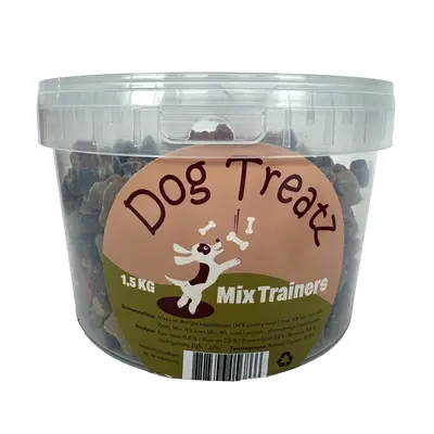 Dog Treatz Mix Trainers zachte hondensnoepjes 1,5 kg