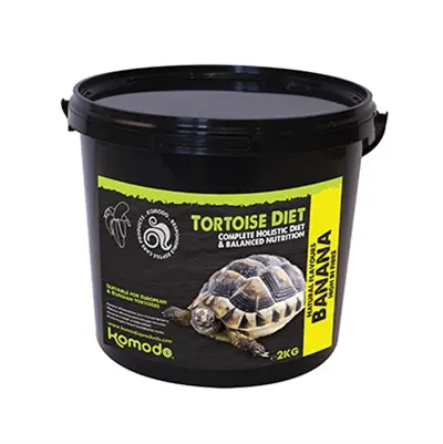 Komodo schildpadvoer Banaan 2 kg – vezelrijk