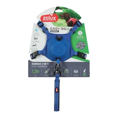 Zolux Easyride hondentuig blauw XS 33-43 cm – handsfree, 3-9 kg - Afbeelding 11
