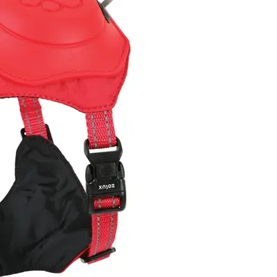 Zolux Easyride hondentuig rood XS 33-43 cm – handsfree, 3-9 kg - Afbeelding 7