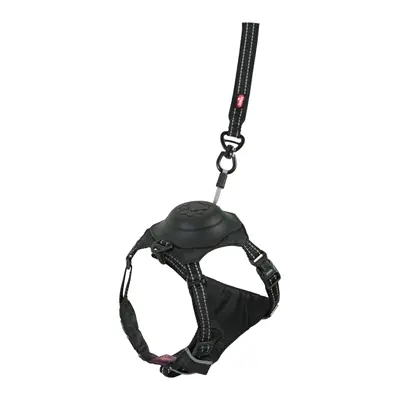 Zolux Easyride hondentuig zwart S 41-54 cm – handsfree, 5-12 kg