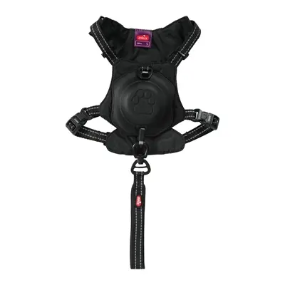 Zolux Easyride hondentuig zwart S 41-54 cm – handsfree, 5-12 kg