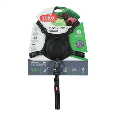 Zolux Easyride hondentuig zwart S 41-54 cm – handsfree, 5-12 kg - Afbeelding 9