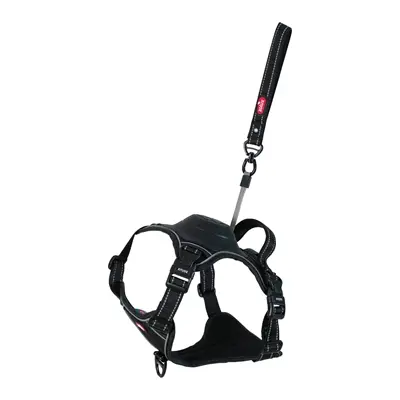 Zolux Easyride hondentuig zwart M 55-67 cm – handsfree, 16-33 kg