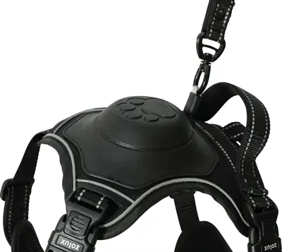 Zolux Easyride hondentuig zwart M 55-67 cm – handsfree, 16-33 kg - Afbeelding 6