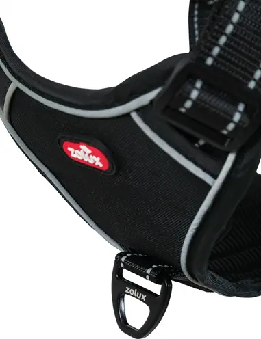 Zolux Easyride hondentuig zwart M 55-67 cm – handsfree, 16-33 kg - Afbeelding 7