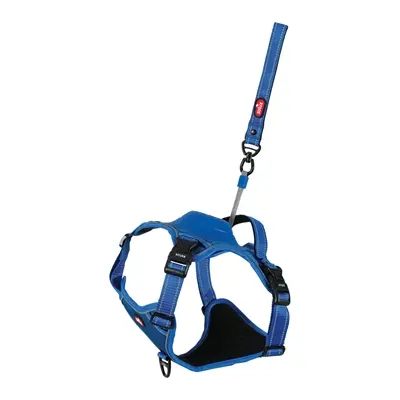 Zolux Easyride hondentuig blauw L 63-80 cm – handsfree, 33-55 kg