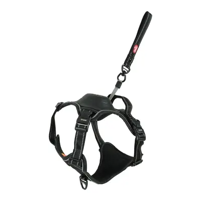 Zolux Easyride hondentuig zwart L 63-80 cm – handsfree, 33-55 kg