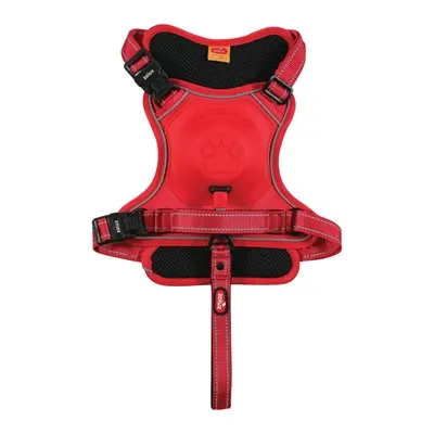 Zolux Easyride hondentuig rood L 63-80 cm – handsfree, 33-55 kg